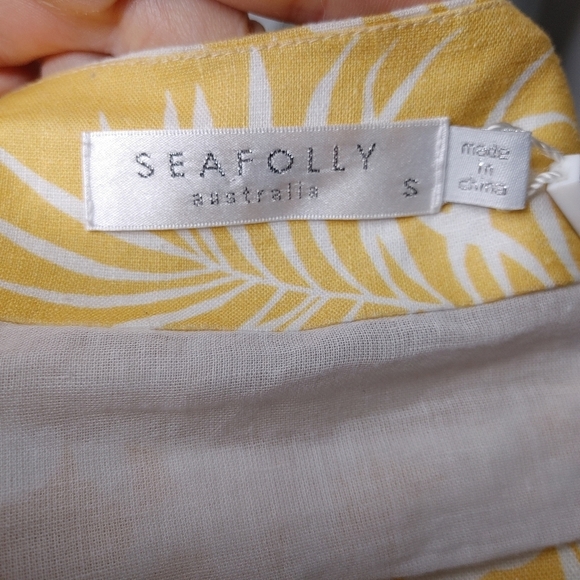 SEAFOLLY Wild Tropics Halter Top Size S - Picture 6 of 10